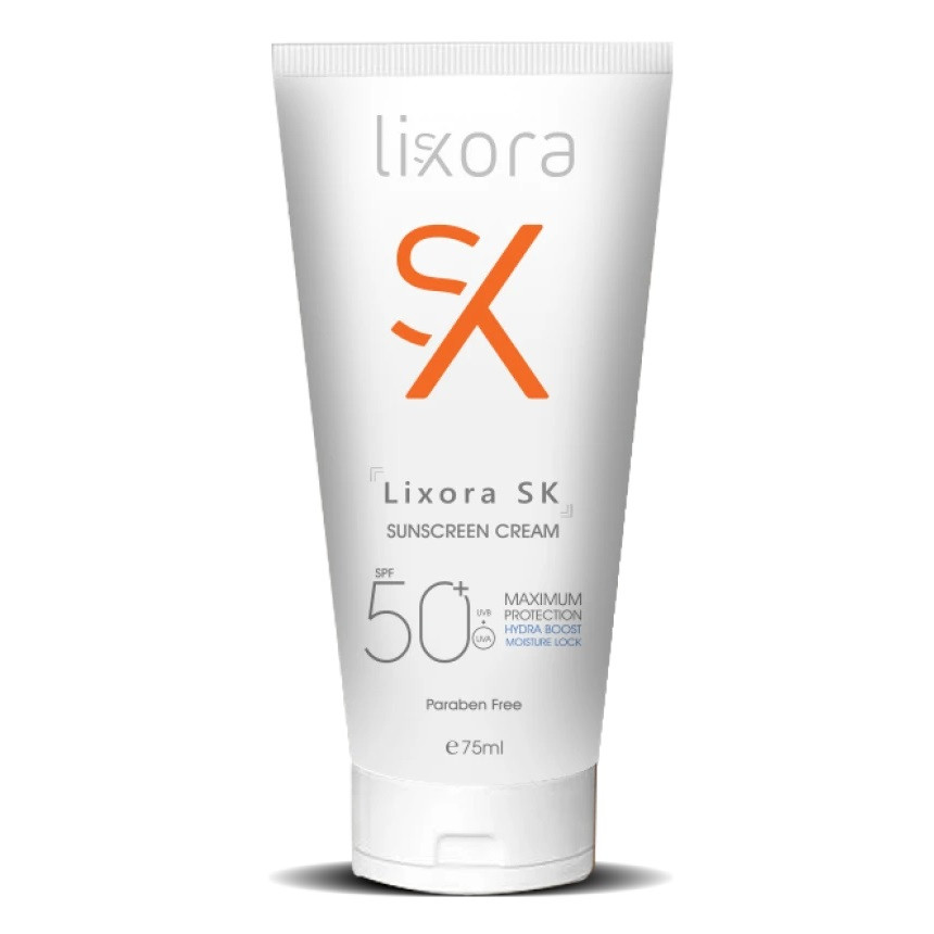 LIXORA SK SUNSCREEN SPF50+ CREAM 75ML