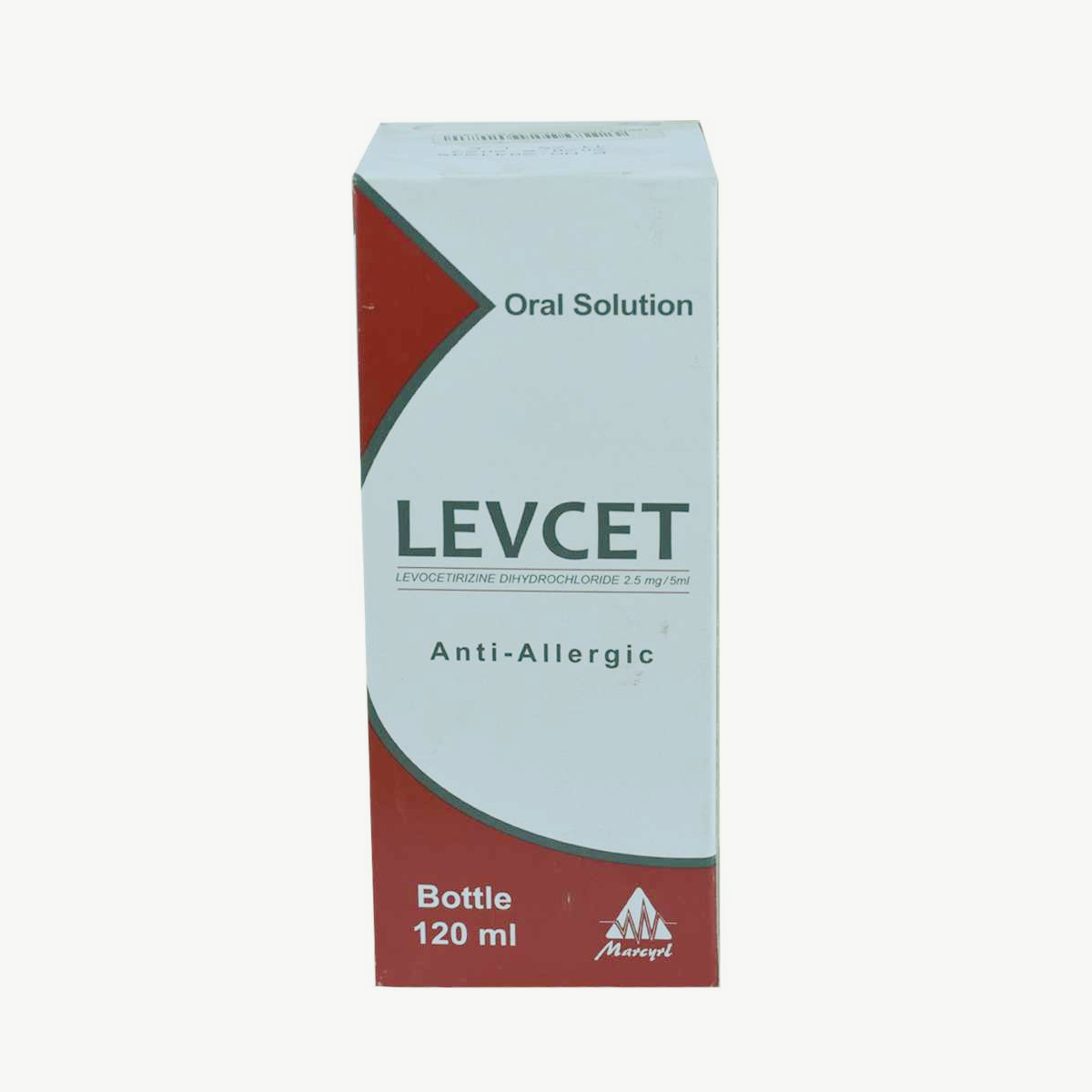 LEVCET ORAL SOLUTION 120ML