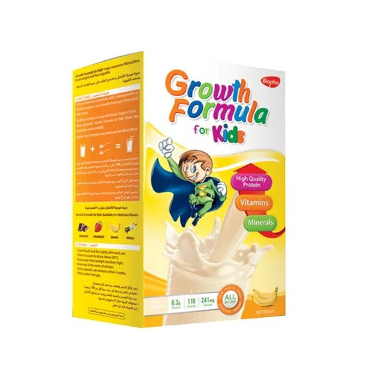 GROWTH FORMULA KIDS (BANANA) 400GM