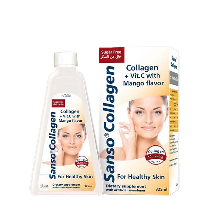 SANSO COLLAGEN MANGO SYRUP (FOR HEALTHY SKIN) 325 ML