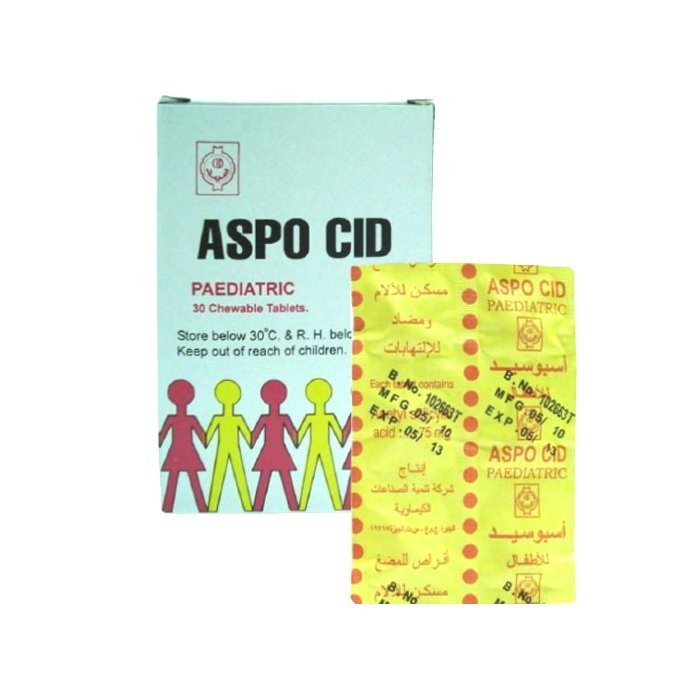 ASPOCID INF 75MG 30TAB