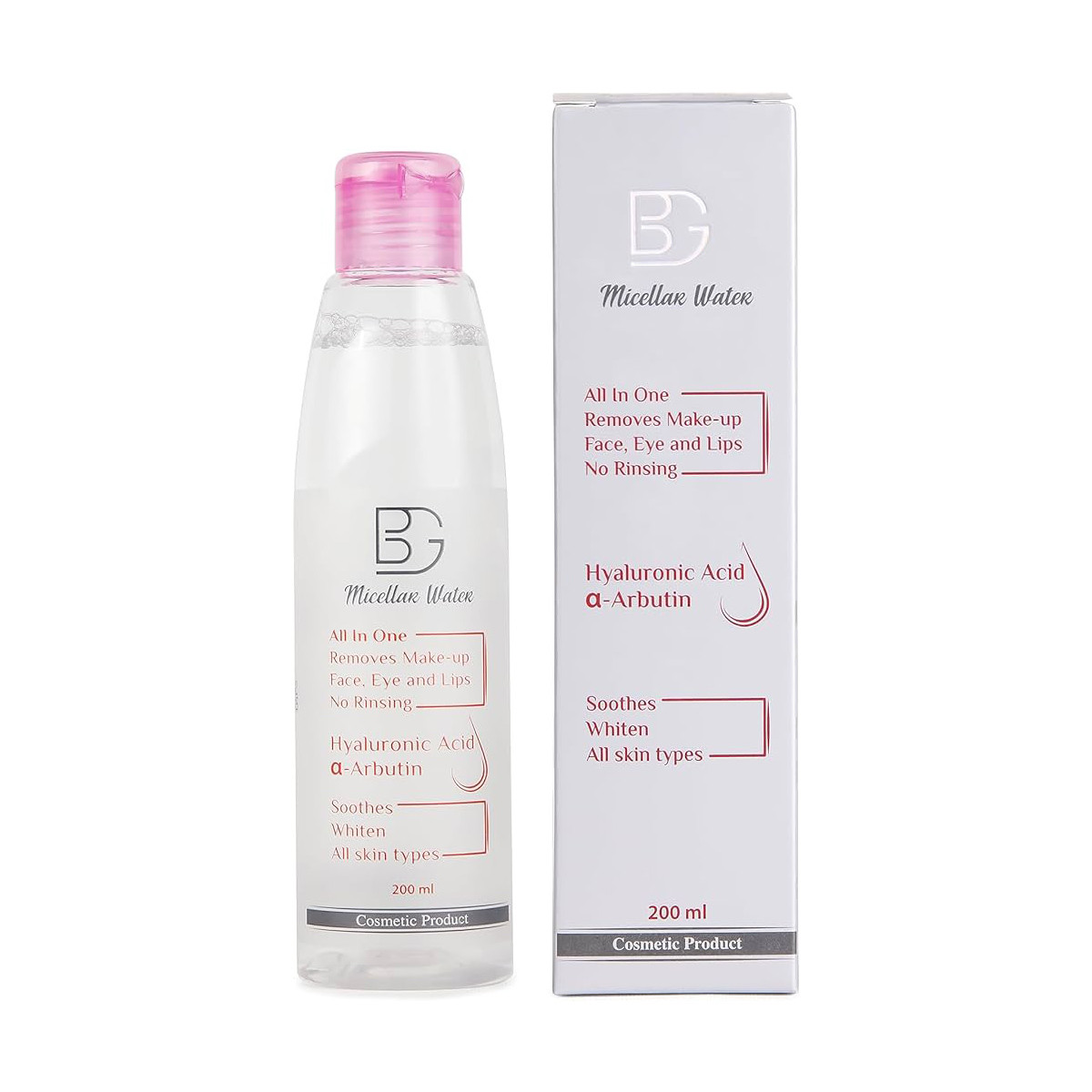 BG MICELLAR WATER 200ML