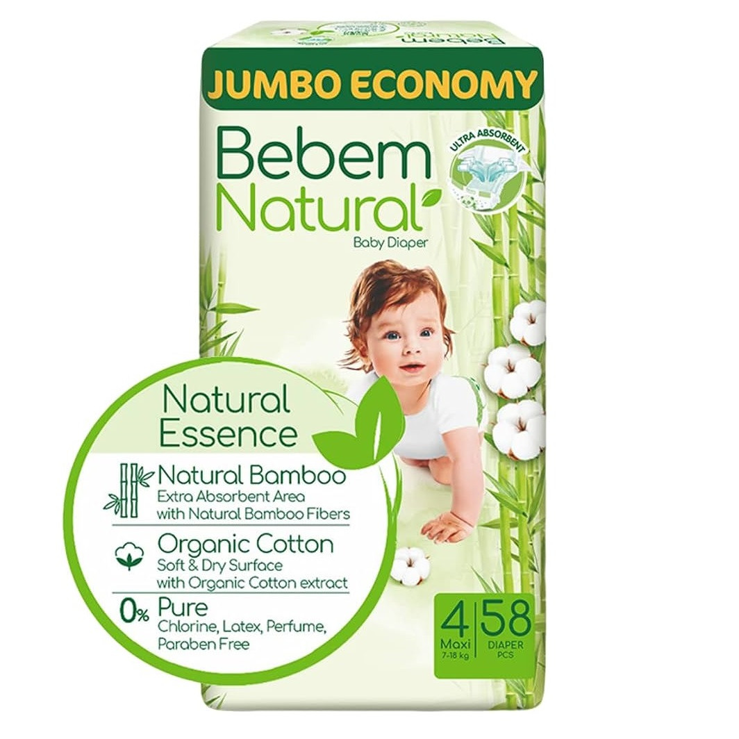 BEBEM NATURAL (4) 58PCS