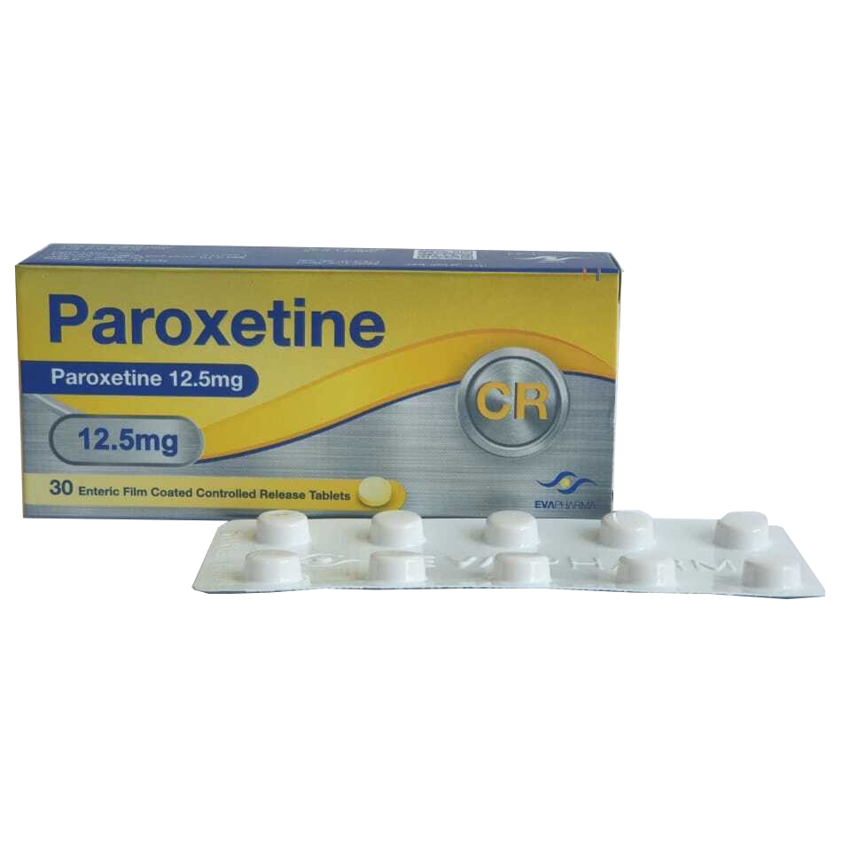 PAROXETIN CR 12.5GM 30TAB