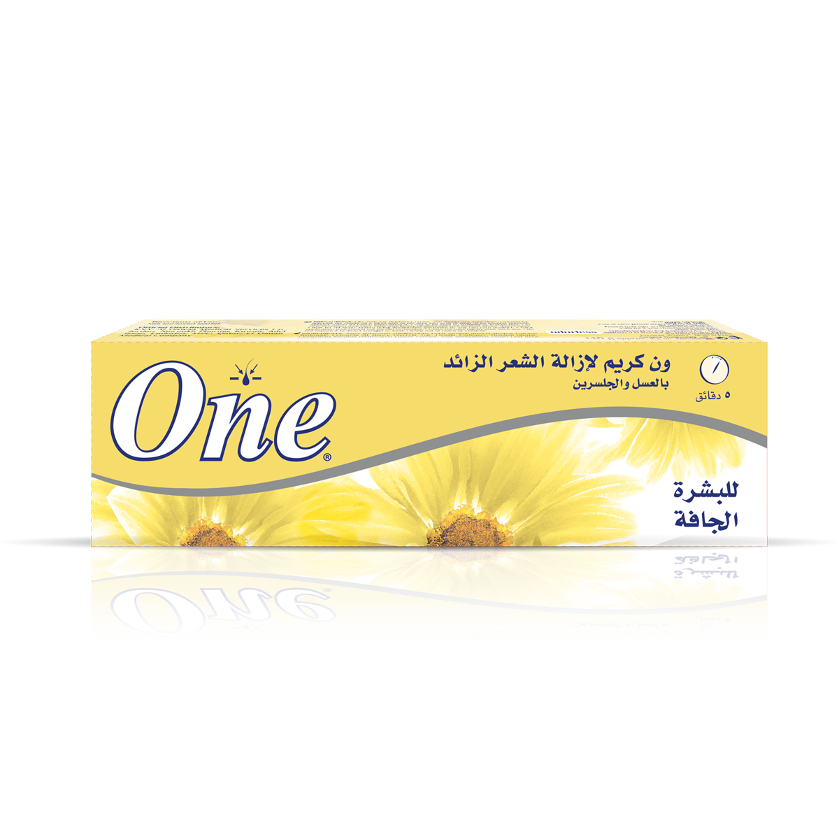 ONE HAIR REMOVING CREAM HONEY 90GM وان بشرة جافة وسط