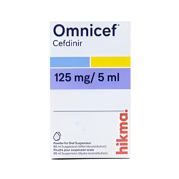 OMNICEF 125MG SUSP 40ML