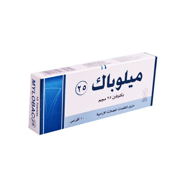 MYLOBAC 25MG 20TAB
