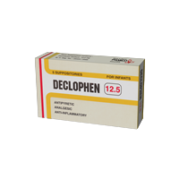 DECLOPHEN 12.5MG 5SUPP