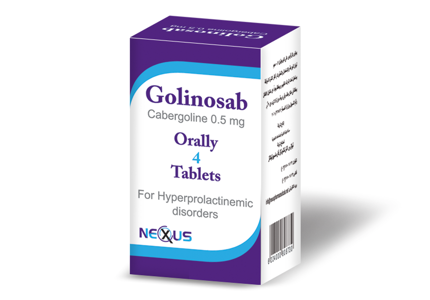 GOLINOSAB 0.5 MG 4TAB