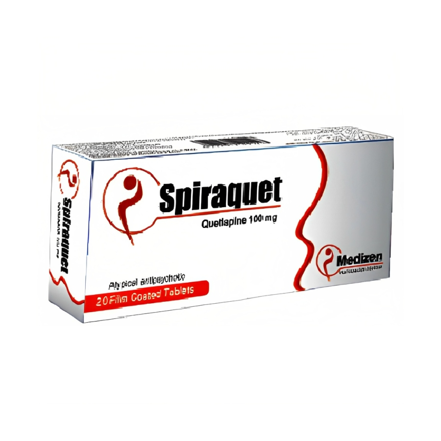 SPIRAQUET 100MG 20TAB