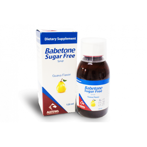 BABETON SUGAR FREE SYRUP GUAVA FLAVOR 120ML