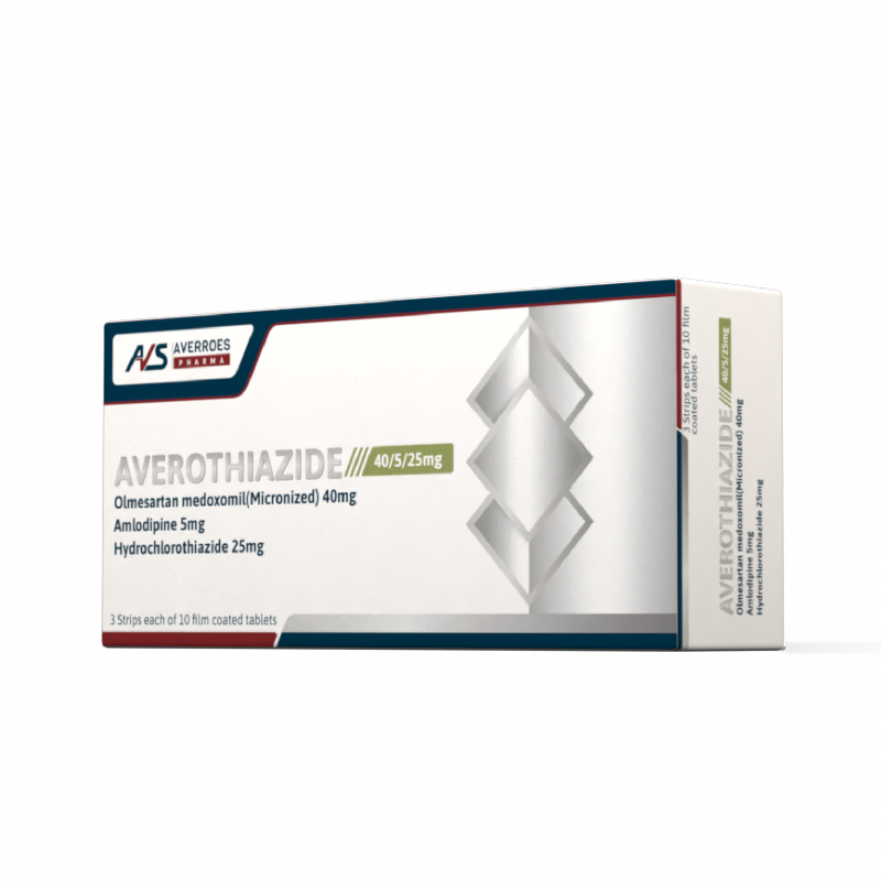 AVEROTHIAZIDE 5/25/40 30TAB