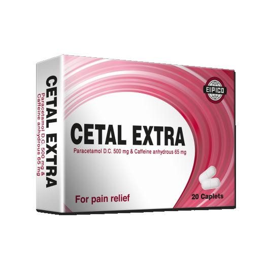 CETAL EXTRA 500MG 20TAB