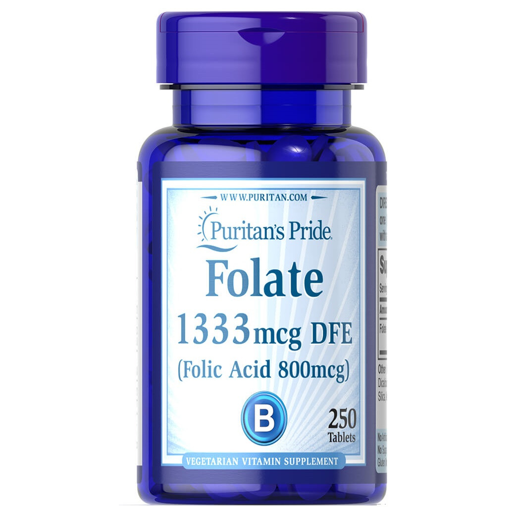 FOLATE 1333MCG 250TAB (PURITAN'S)