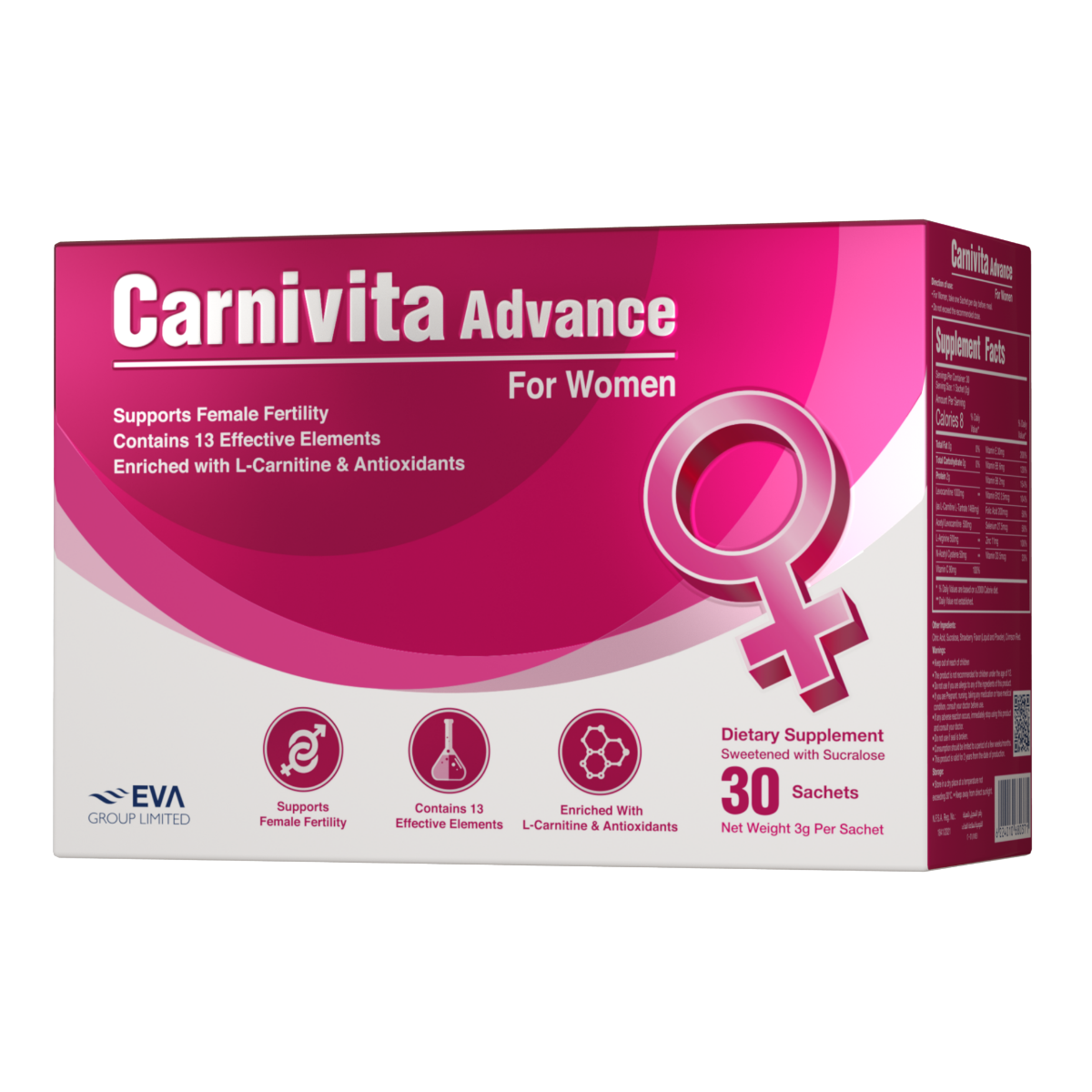 CARNIVITA ADVANCE FOR WOMEN 30SACHETS