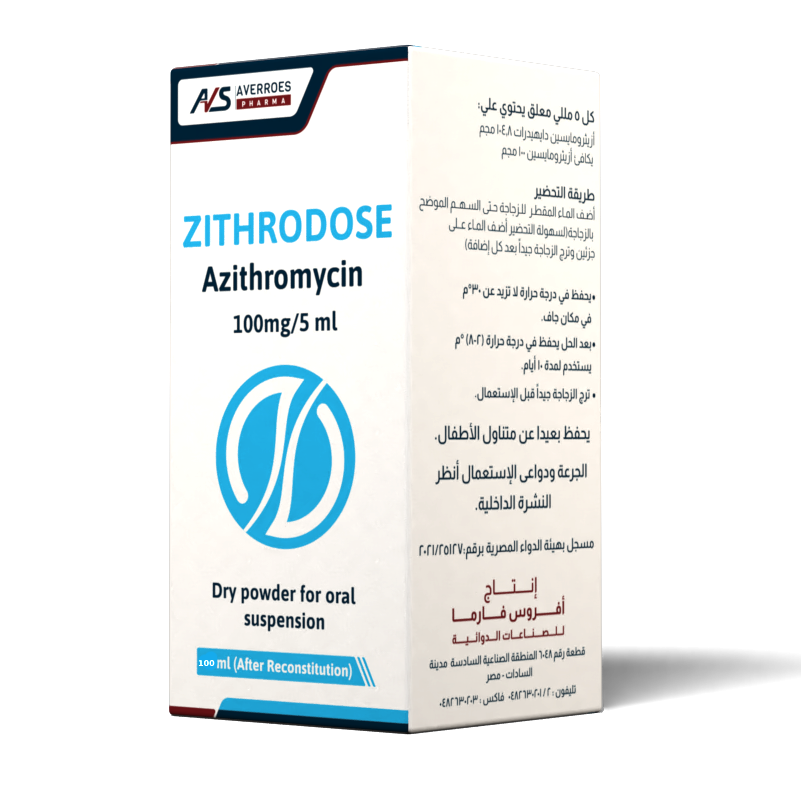 ZITHRODOSE 100MG SUSP 60ML
