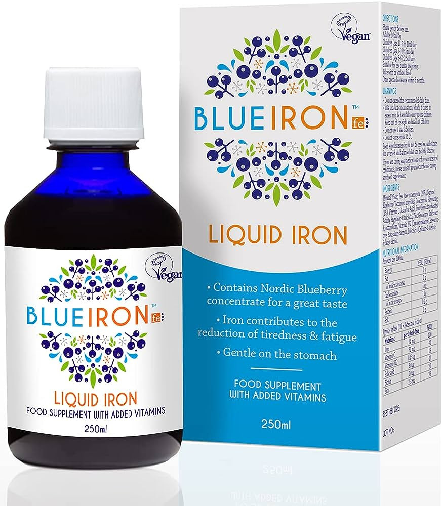 BLUE IRON SYRUP 250ML