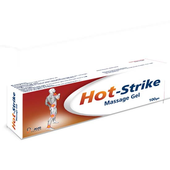HOT-STRIKE MASSAGE GEL 100GM