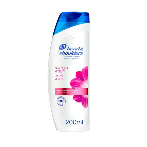 HEAD & SHOULDERS SMOOTH & SILKY SHAMPOO 200ML