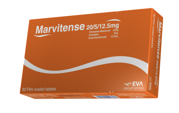 MARVITENSE 20MG/5MG/12.5MG 30TAB