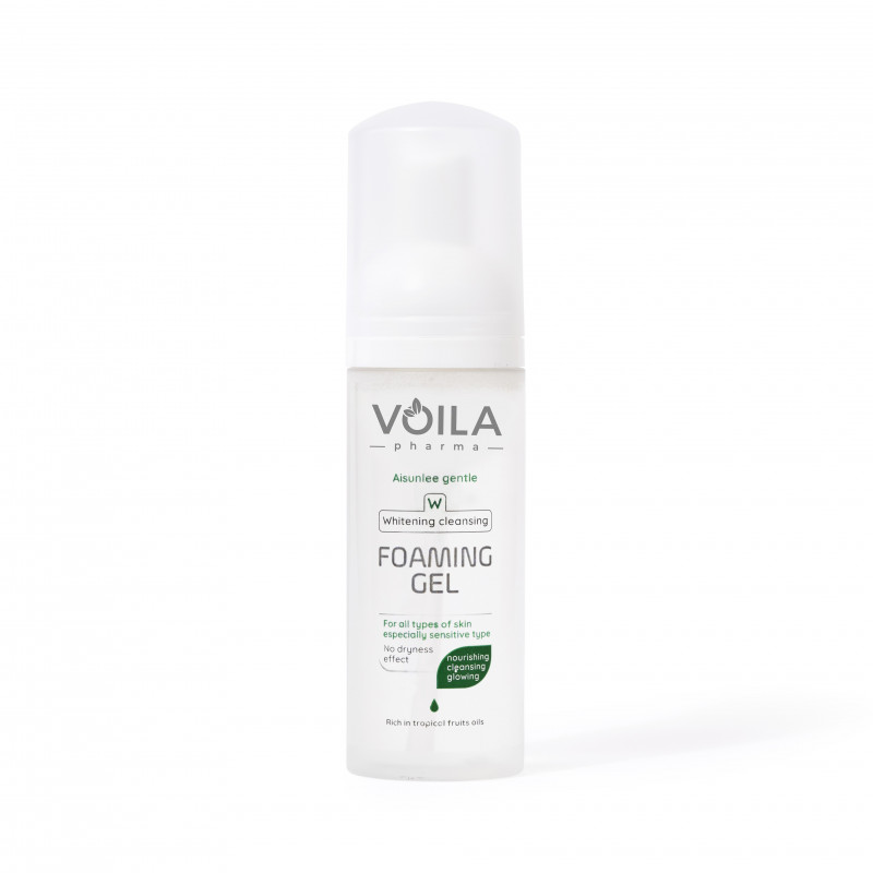 VOILA WHITENING CLEANSING FOAMING GEL 150ML
