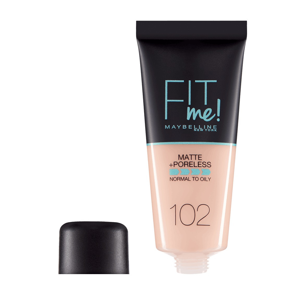 MAYBELLINE FIT ME MATT + PORELESS 102 FAIR IVORY