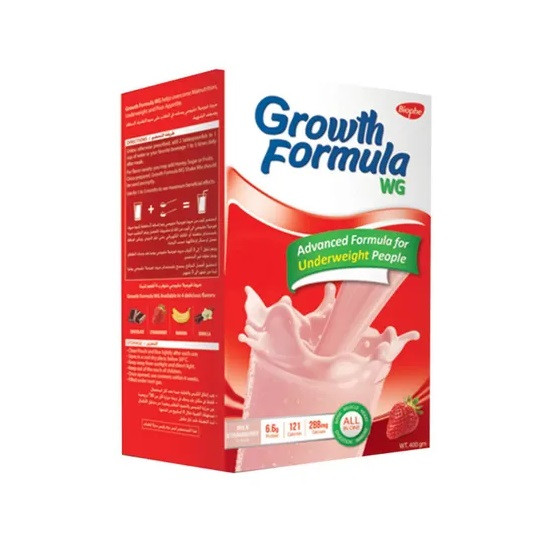 GROWTH FORMULA WG (STRAW) 400GM