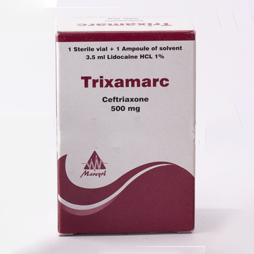 TRIXAMARC CEFTRIAXONE 500GM 1VIAL