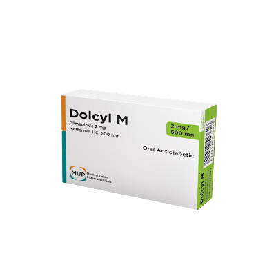 DOLCYL M 2MG/500MG 20TAB