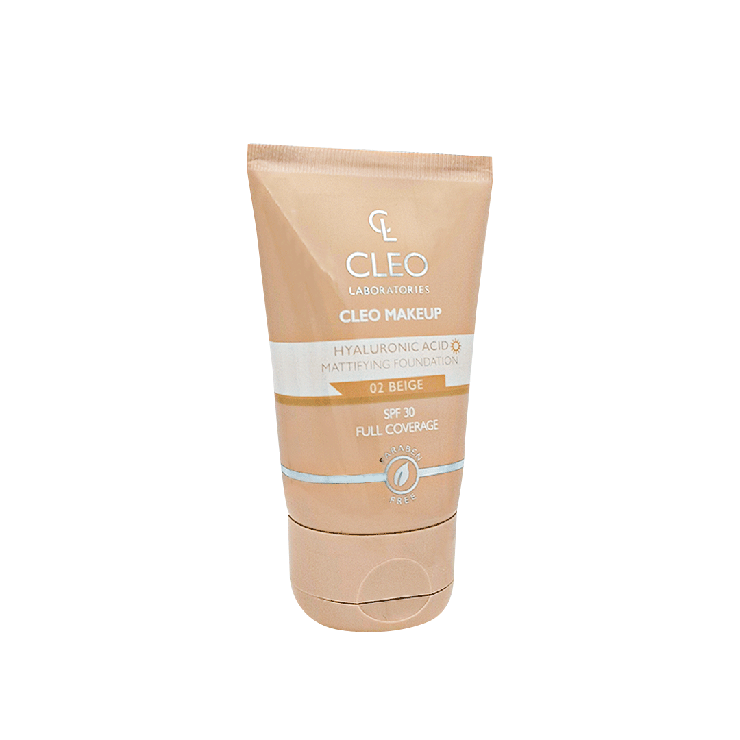 CLEO MAKEUP FOUNDATION 02 BEIGE 30ML
