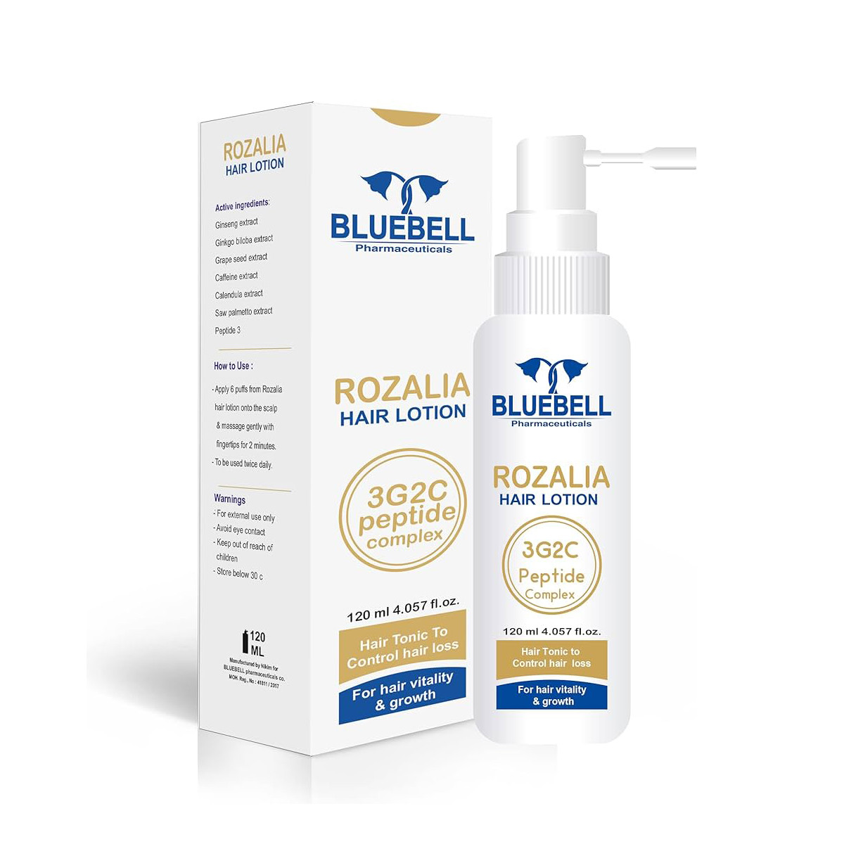 ROZALIA HAIR LOTION 120ML