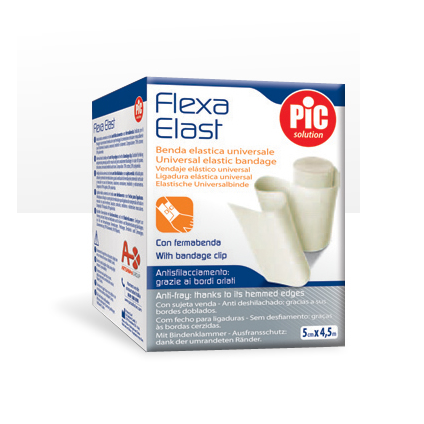 PIC FLEXA ELAST ELASTIC BANDAGE 6CMX4.5M
