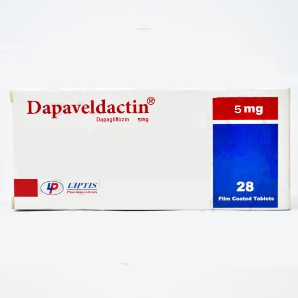 DAPAVELDACTINE 5MG 28 Tab