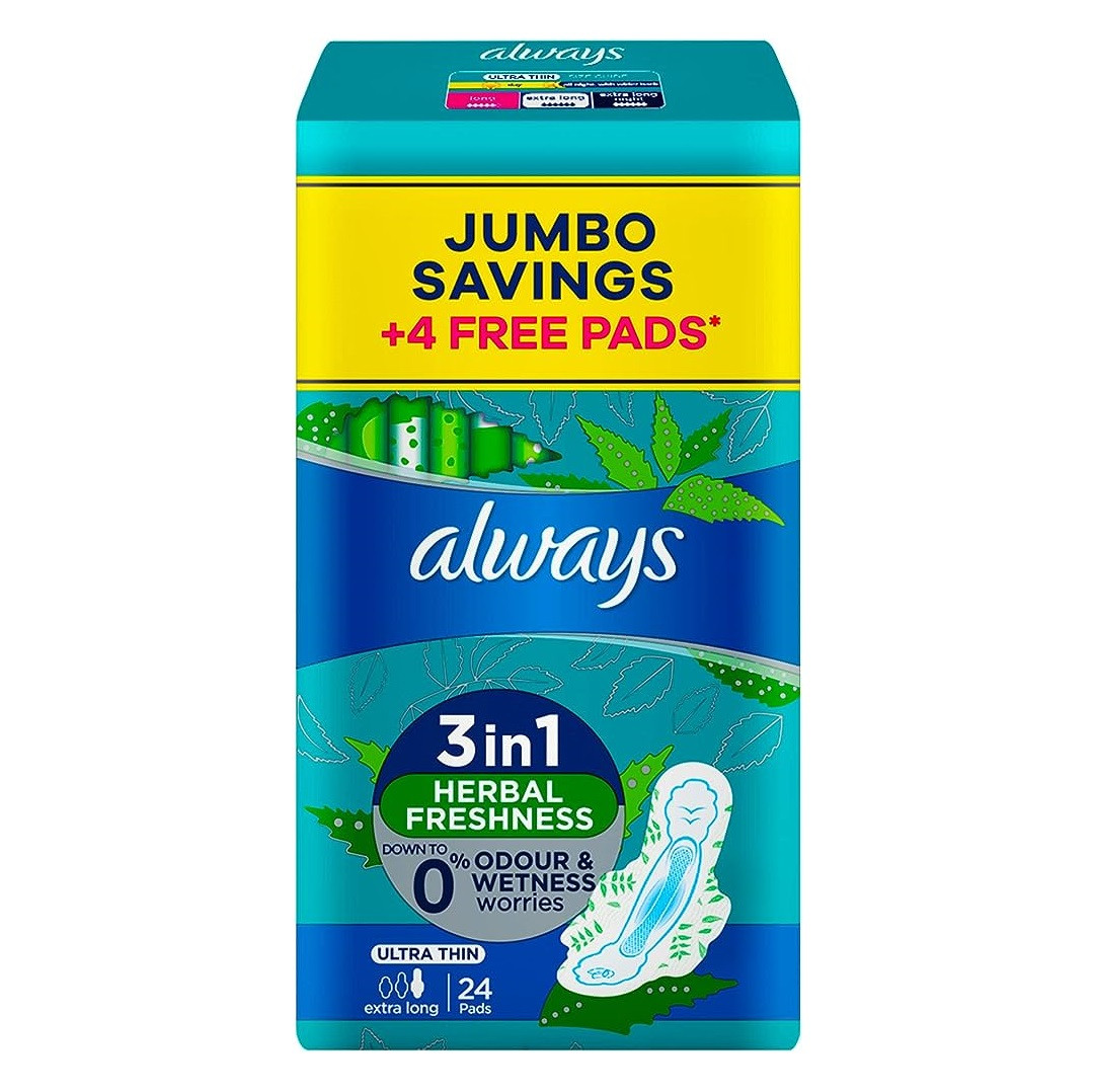 ALWAYS ULTRA THIN EXTRA LONG 24 PADS