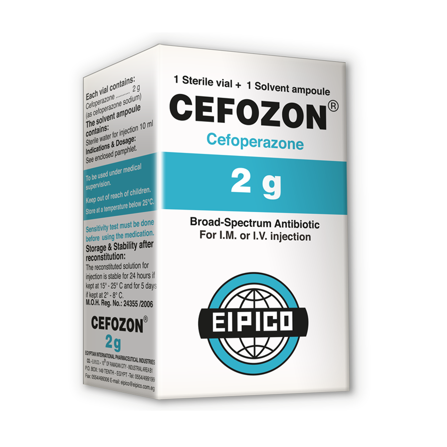 CEFOZON 2GM VIAL