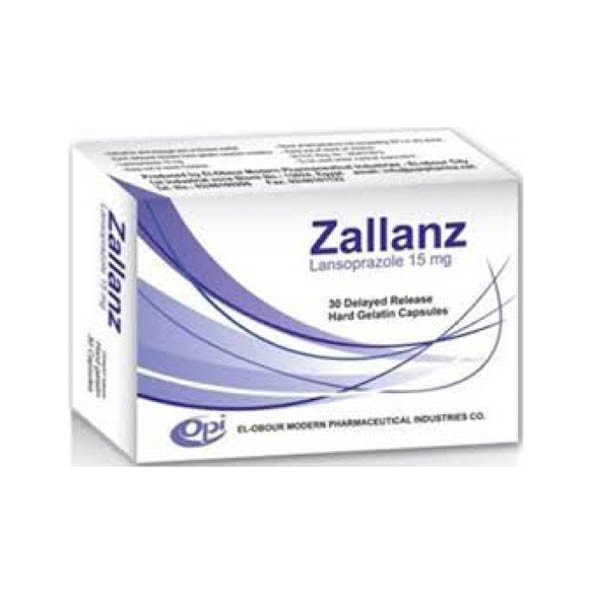 ZALLANZ 15MG 30CAP
