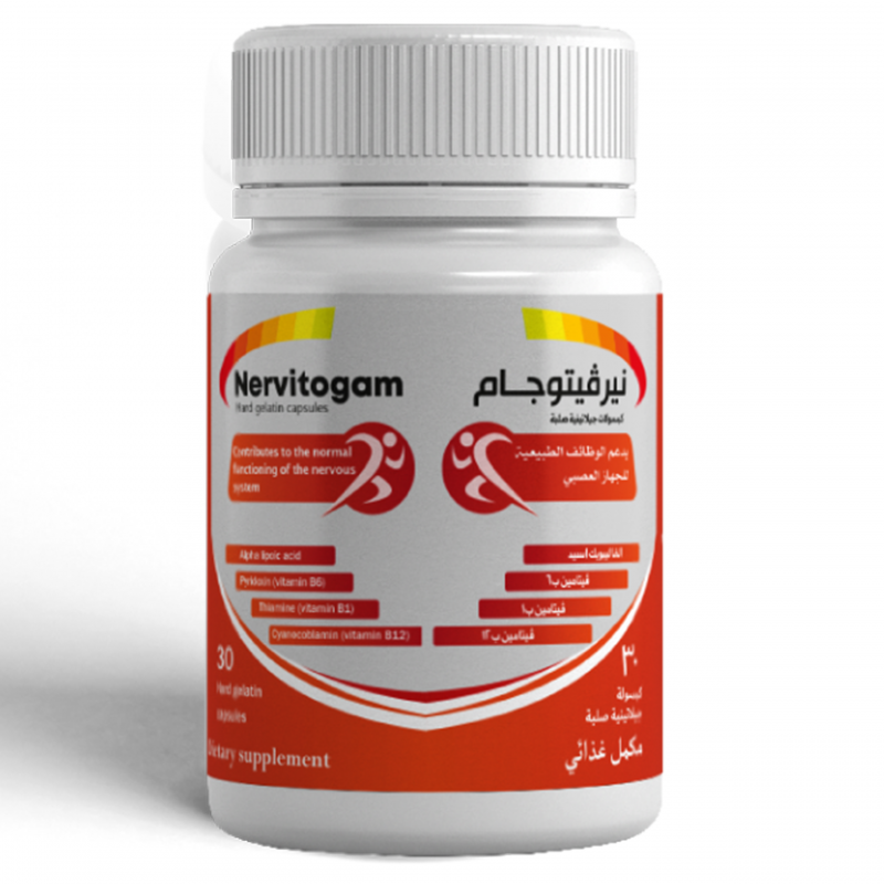 NERVITOGAM 30 CAP