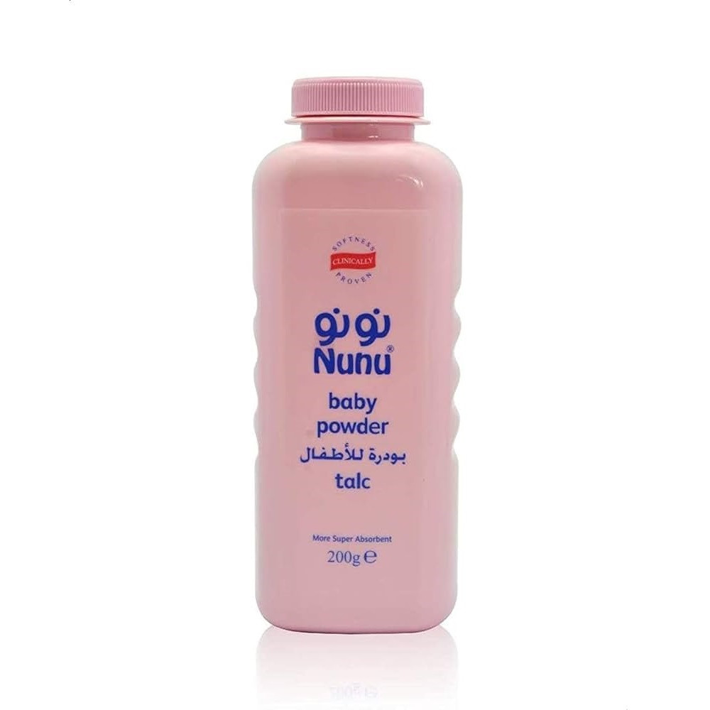 NUNU POWDER TALC 200G PINK