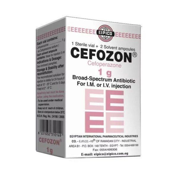 CEFOZON 1000MG VIAL