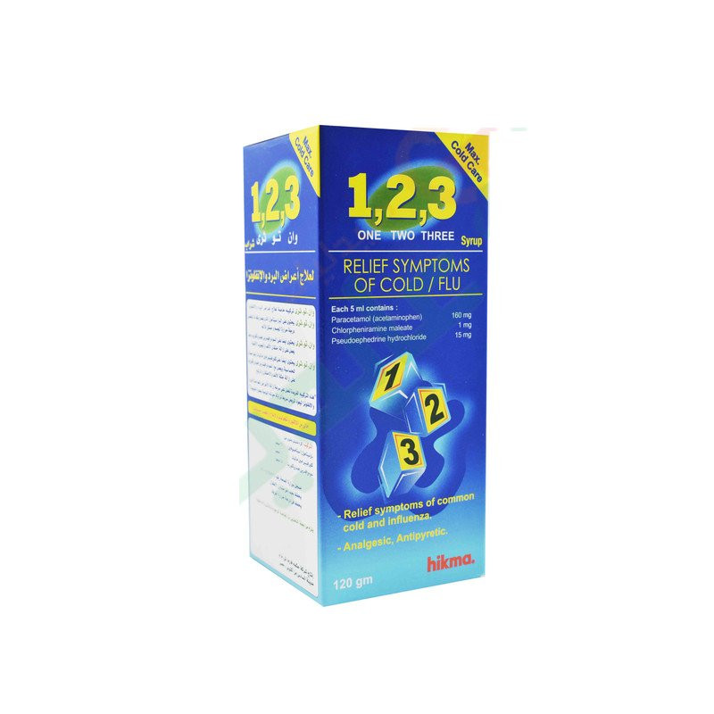ONE TWO THREE 123 SYR 120ML