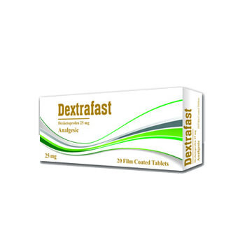 DEXTRAFAST ANALGESIC  25GM 20TAB