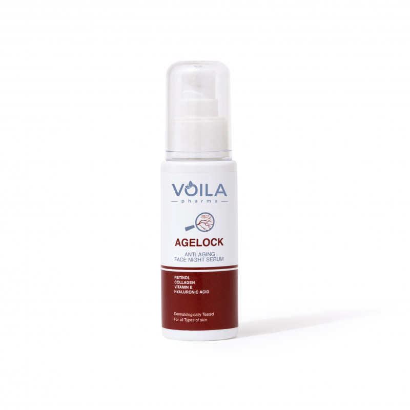VOILA AGELOCK ANTI-AGING NIGHT SERUM 50ML