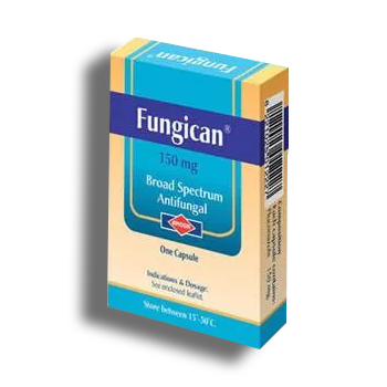 FUNGICAN 150MG 2CAP**