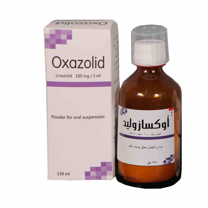 OXAZOLID 100 MG/5 ML SUSP  150 ML