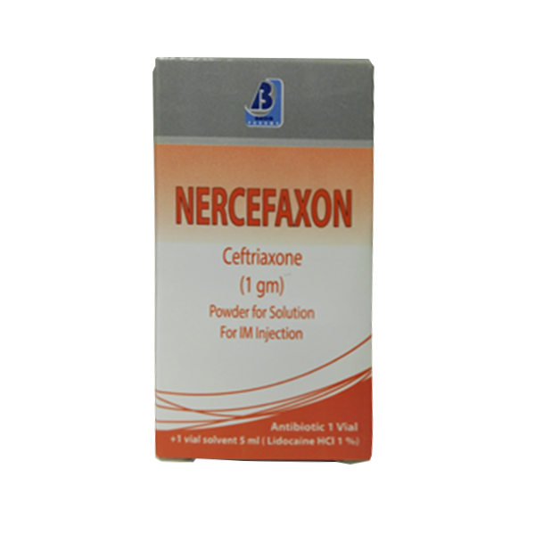 NERCEFAXON 1G IM VIAL