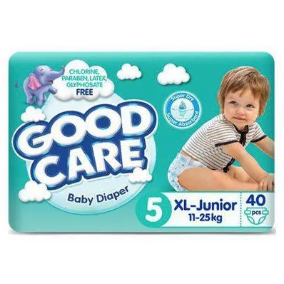 GOOD CARE BABY DIAPER SIZE (5) 40PCS