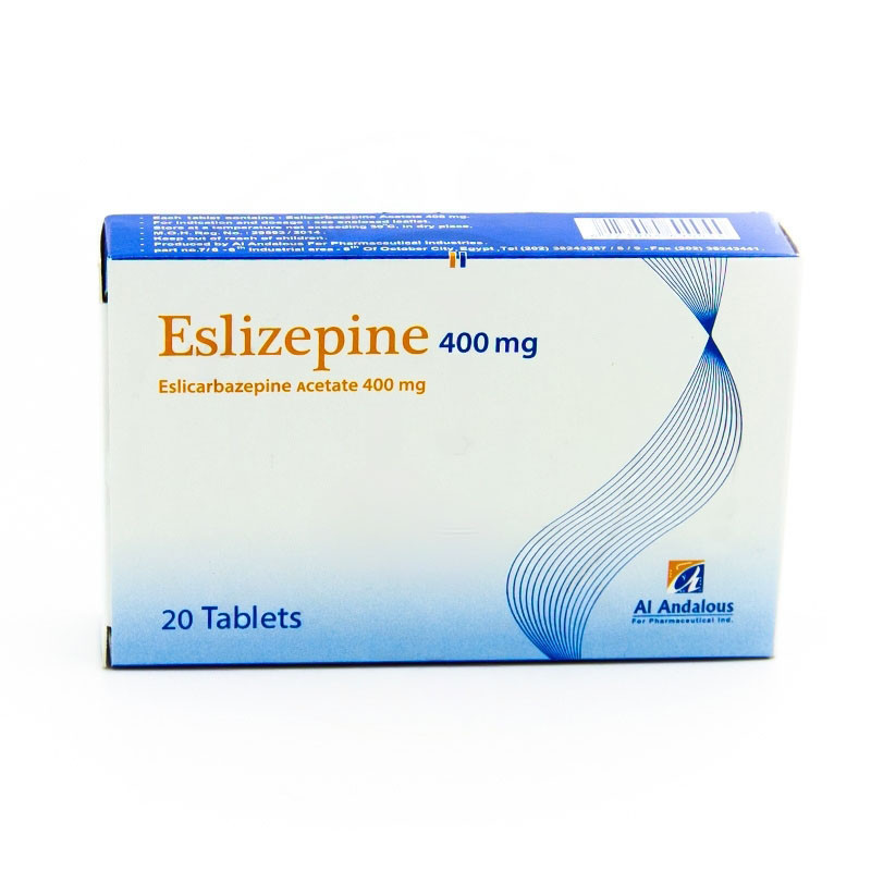 ESLIZEPINE 400MG 20TAB