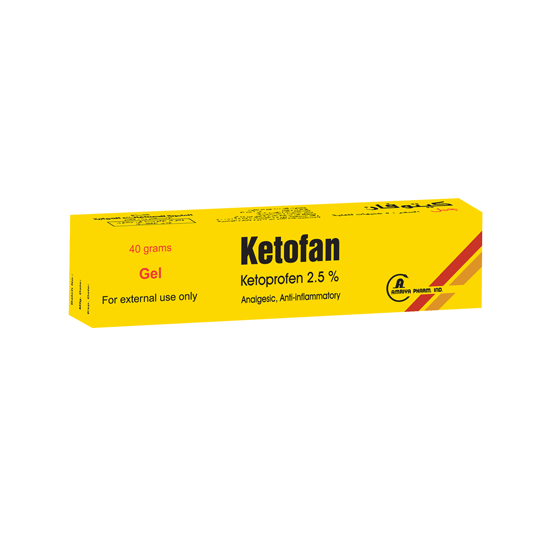 KETOFAN GEL 40GM
