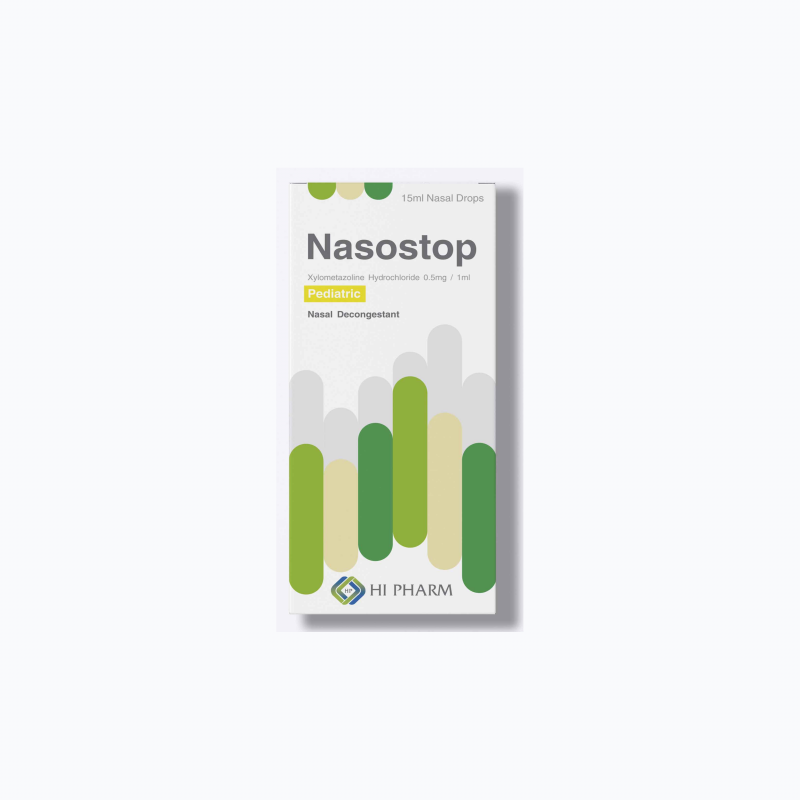 NASOSTOP 0.5% PEDIATRIC NASAL DROP