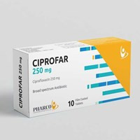 CIPROFAR 250MG 10TAB
